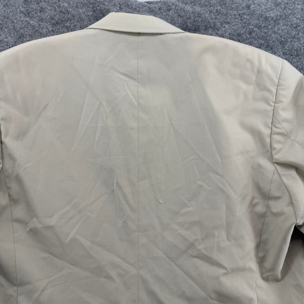 Brooks Brothers Blazer Mens 42 Beige Two Button Sport Coat Made in USA - Picture 9 of 16